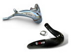 PACK Carbon Exhaust Guard and Pipe for KTM/HUSQVARNA/GasGas TBI 250/300 2024-26
