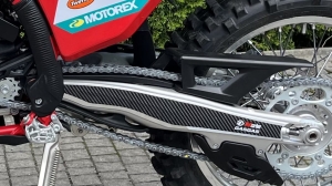 Protective Stickers swingarm carbon imitation for GASGAS EC 2024-